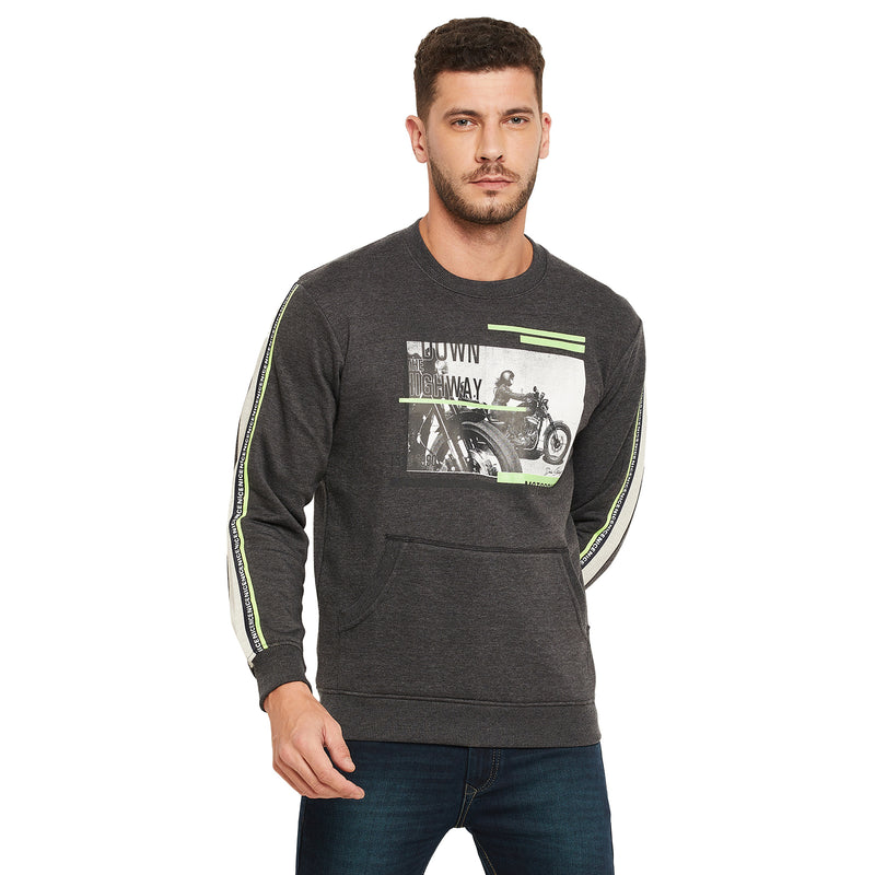 Duke Urban Men Round Neck Sweatshirt (LF3621)
