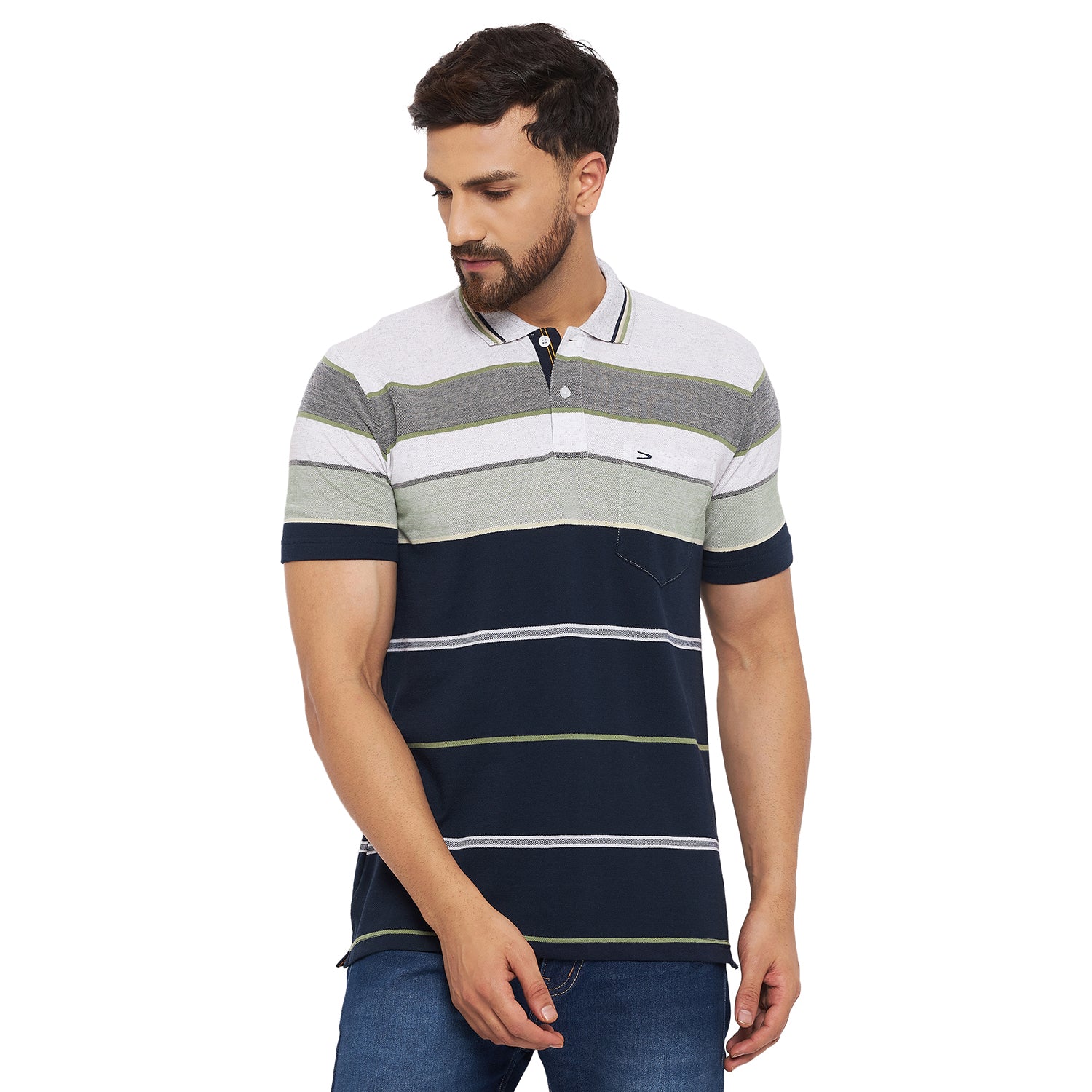 Duke Stardust Men Half Sleeve Cotton T-shirt (4011)