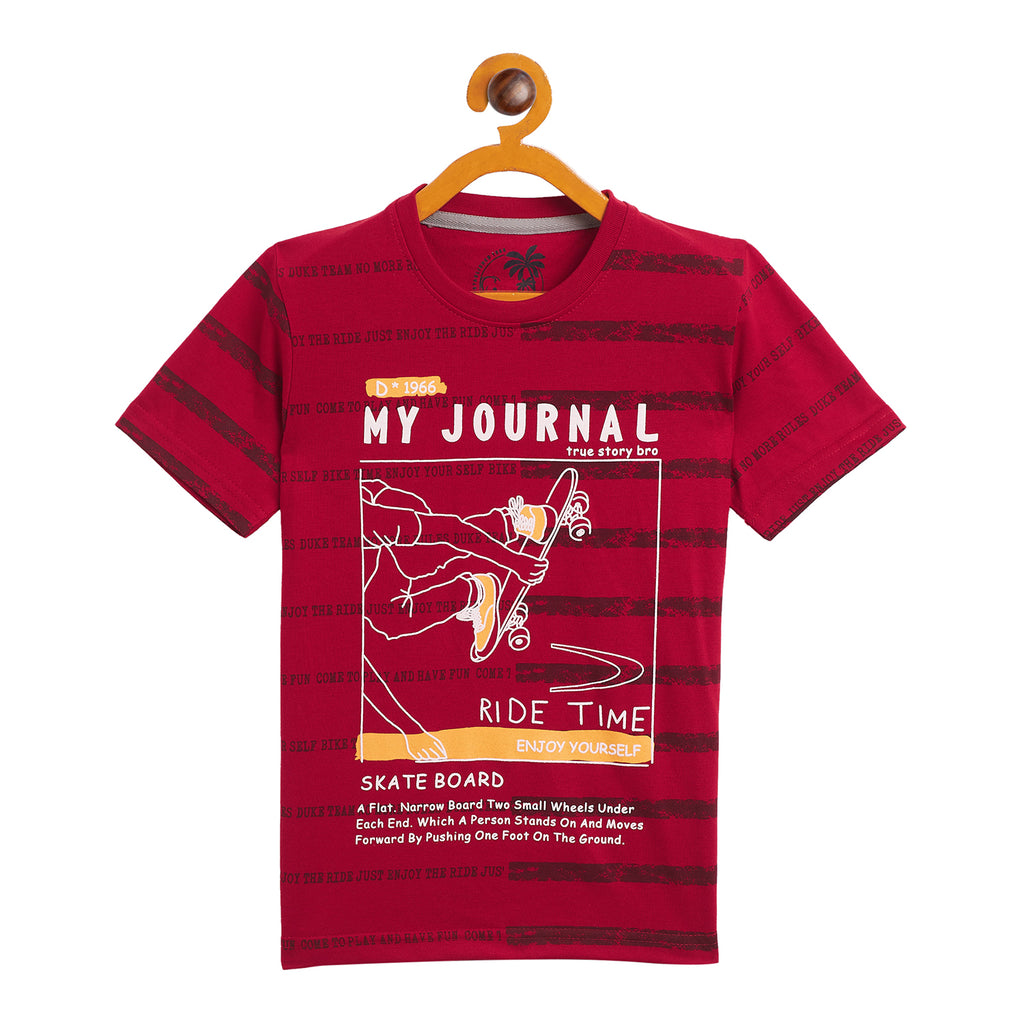 Duke Urban Boys Half Sleeve Cotton T-shirt (LF628)