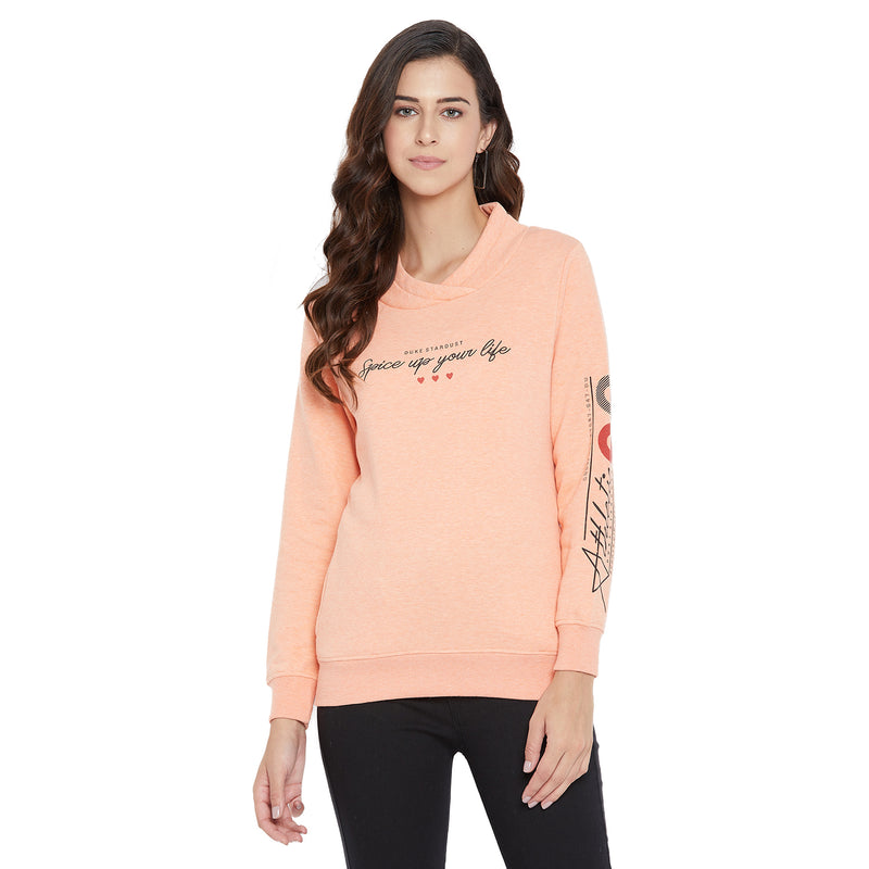 Duke Urban Women Turtle Neck Sweatshirt (LFX792)