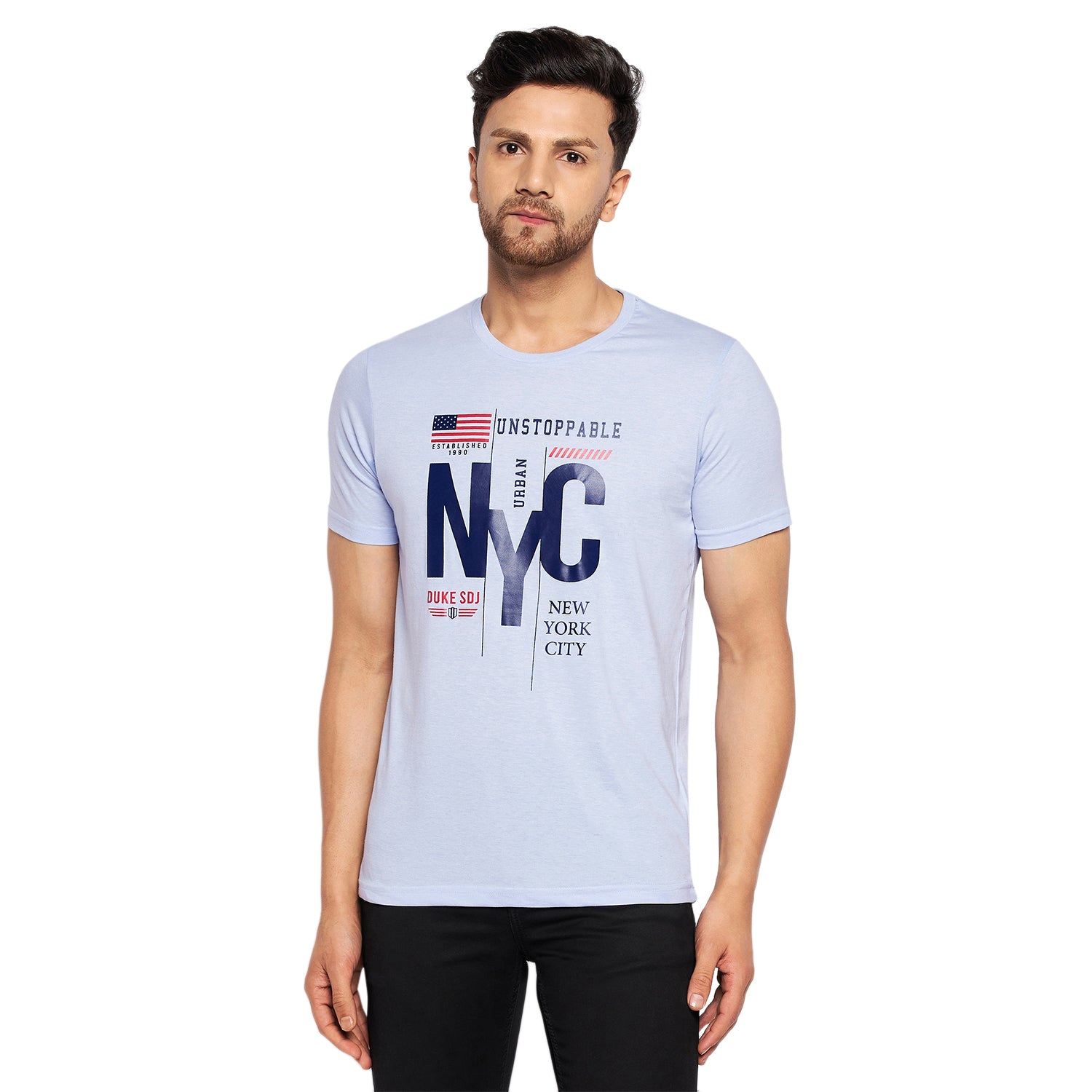 Duke Stardust Men Half Sleeve Cotton T-shirt (SDVP39)