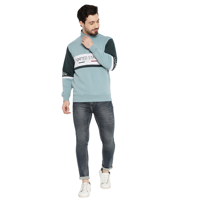 Duke Urban Men Collared Sweatshirt (LF6112)