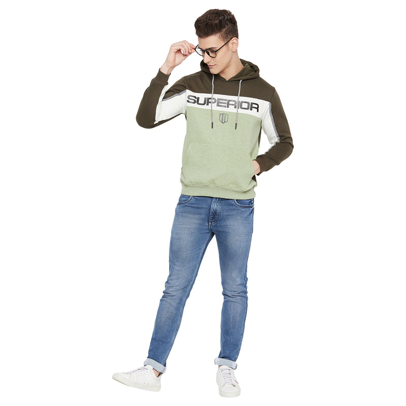 Duke Urban Men Hooded Neck Sweatshirt (LF3691)