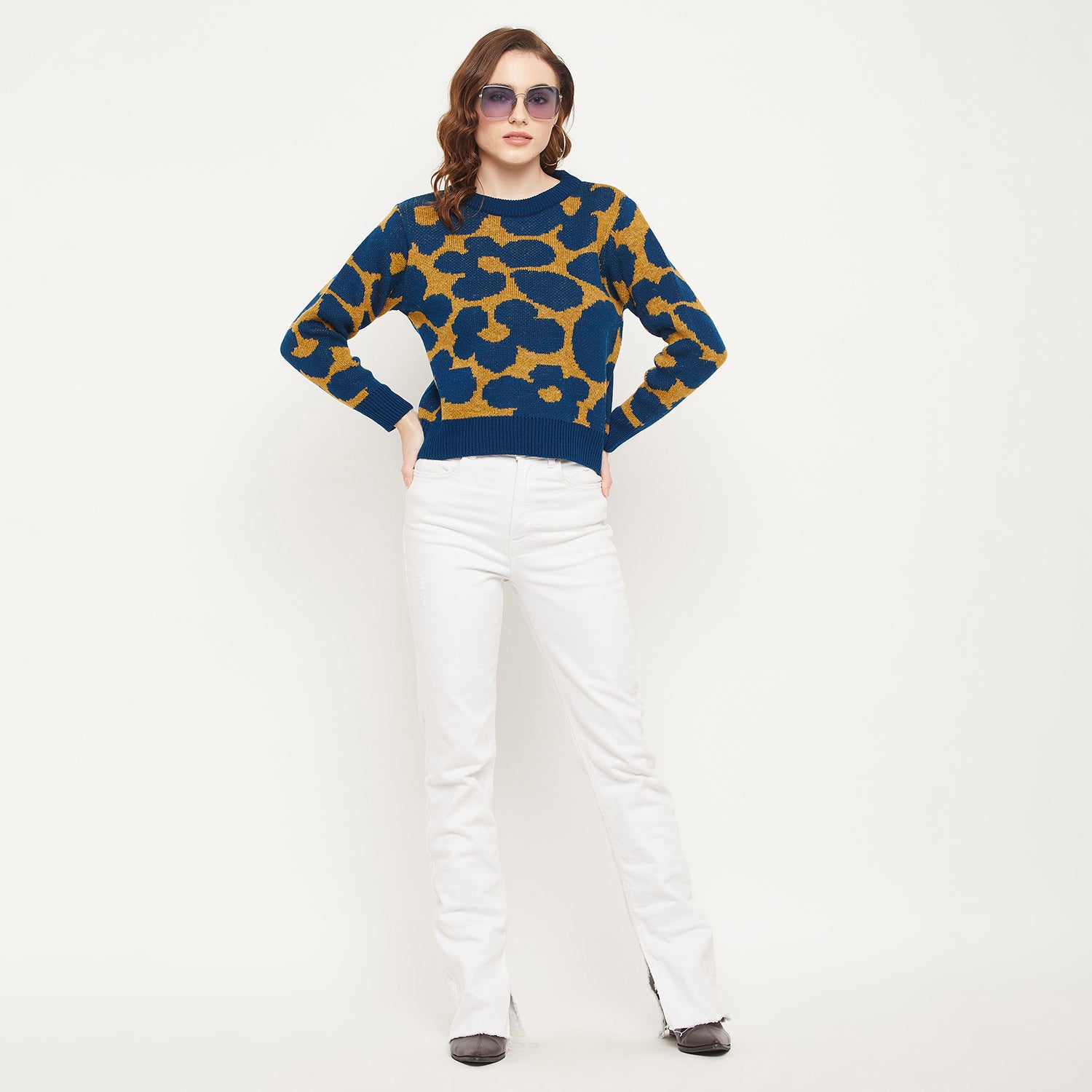 Duke Urban Women Self Design Pullover (SDS1022)