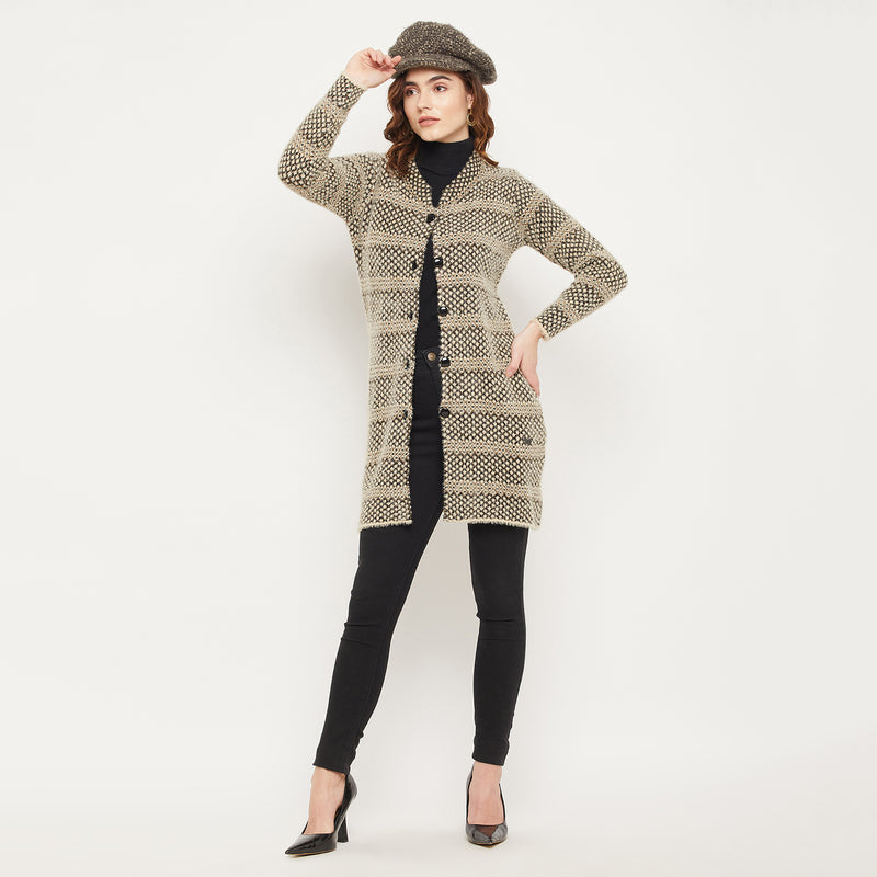 Duke Urban Women Self Design Cardigan (SDS1095)