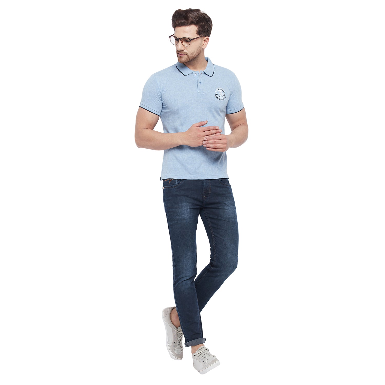 Duke Stardust Men Half Sleeve Cotton T-Shirt (LF5125)