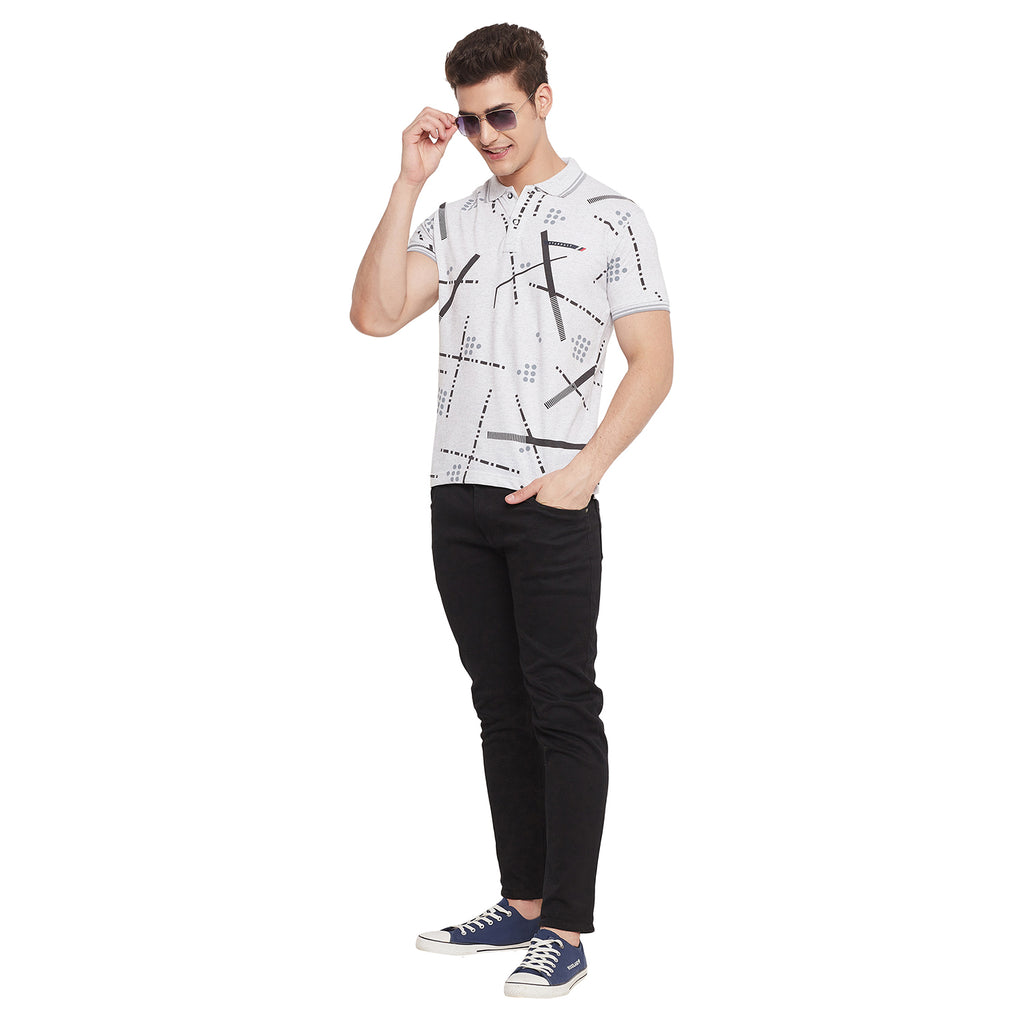 Duke Stardust Men Half Sleeve Cotton T-shirt (LF5351)