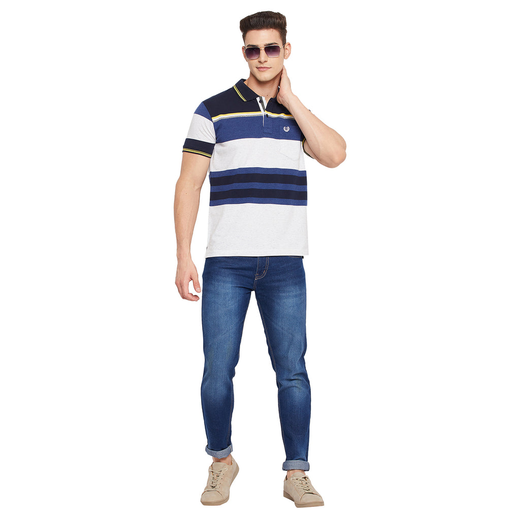 Duke Stardust Men Half Sleeve Cotton T-shirt (LF5315)