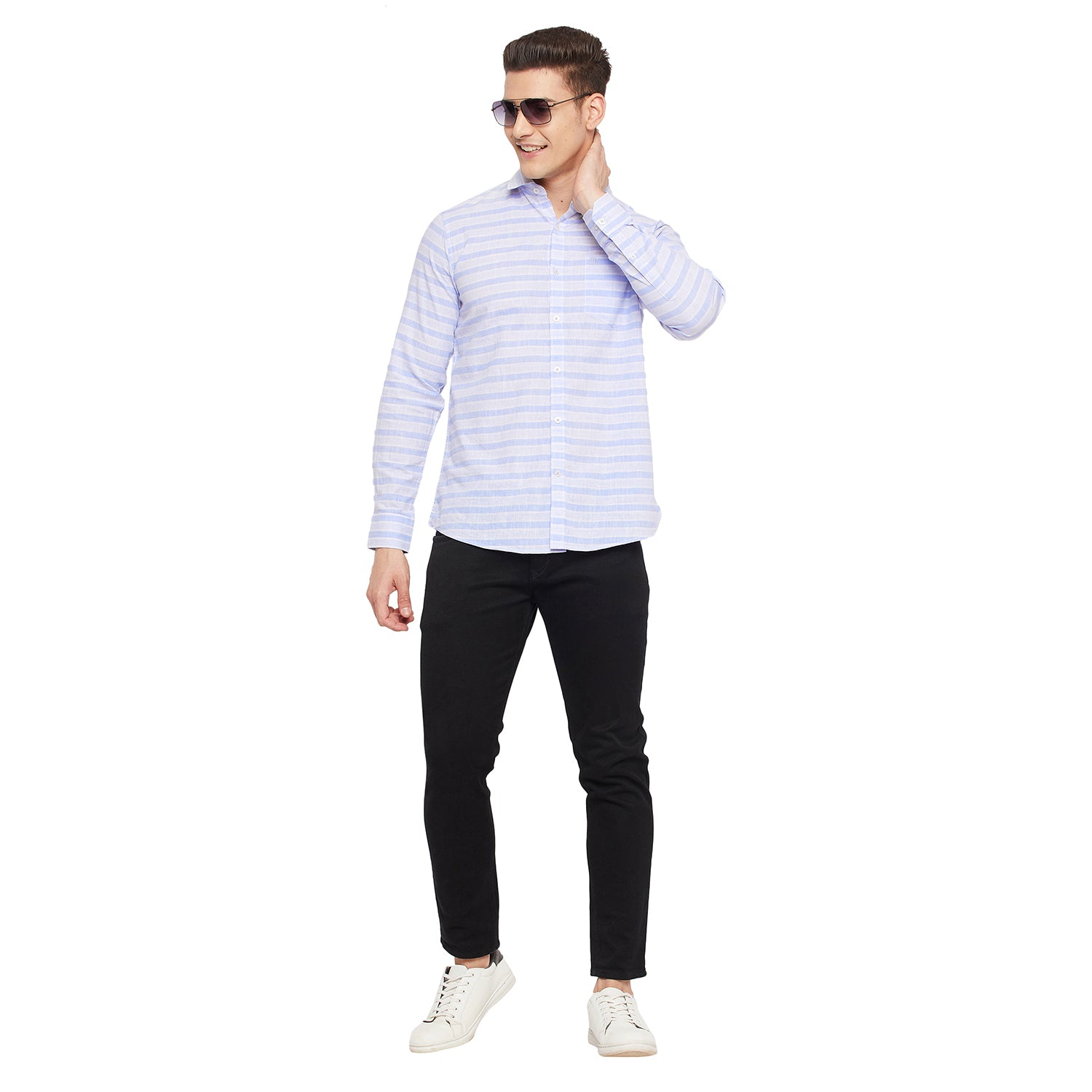 Duke Stardust Men Full Sleeve Cotton Shirt (SDO8978)