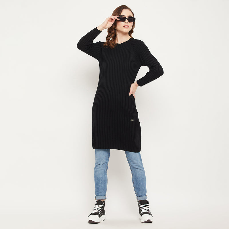 Duke Urban Women Solid Long Pullover (SDS1028)