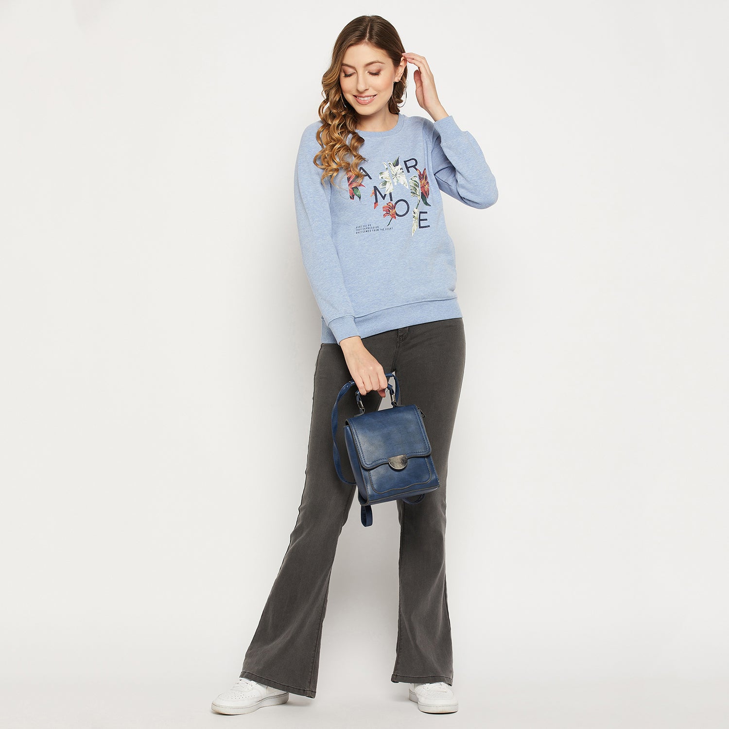 Duke Urban Women Full Sleeve Round Neck Sweatshirt (LFX861)