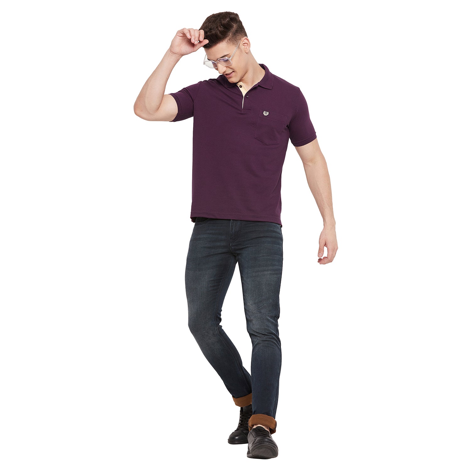 Duke Stardust Men Half Sleeve Cotton T-shirt (SD42)