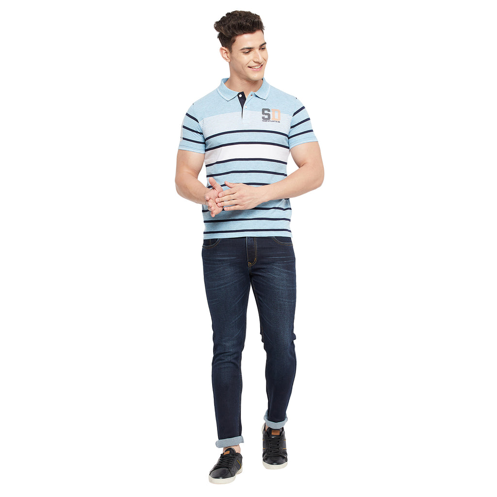 Duke Stardust Men Half Sleeve Cotton T-Shirt (LF4662)