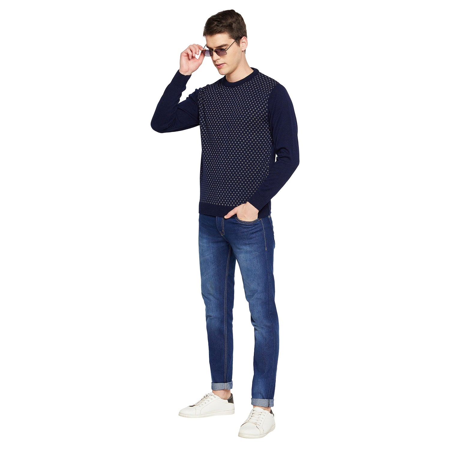 Duke Urban Men Full Sleeve Round Neck Sweater (SDS8081)