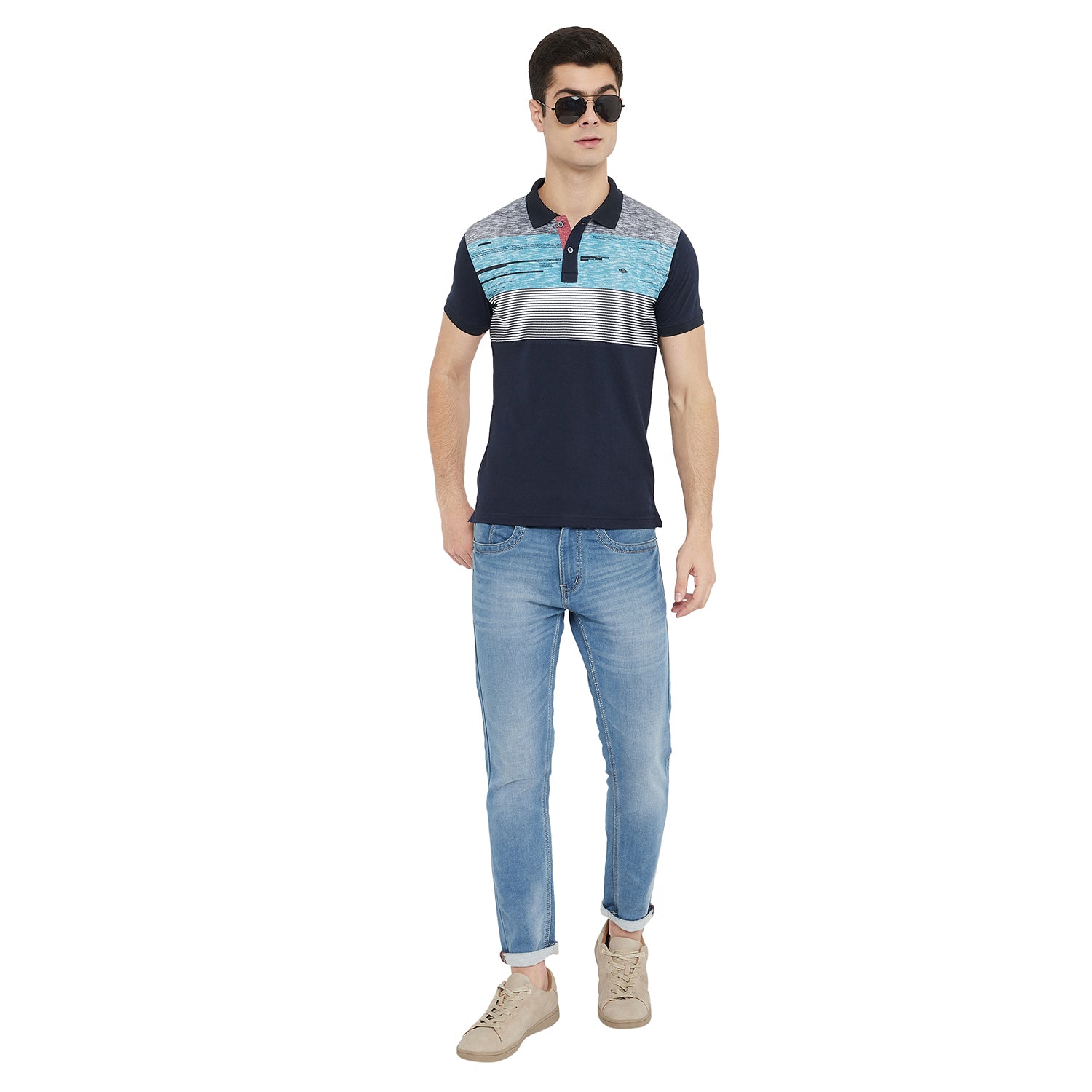 Duke Urban Men Half Sleeve Cotton T-shirt (LQ4505)