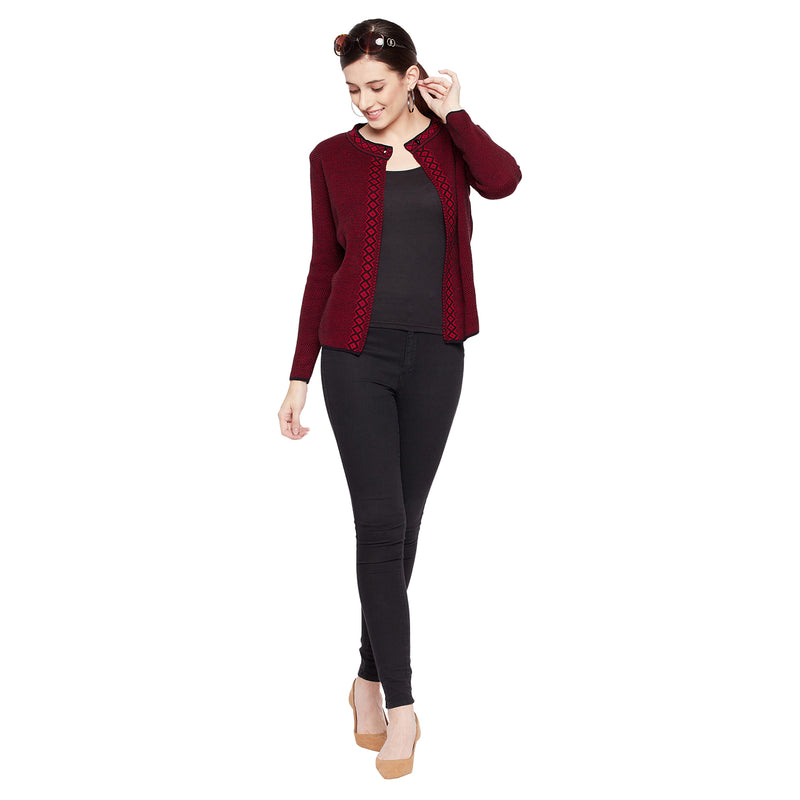 Duke Urban Women Full Sleeve Cardigan (SDS1056)