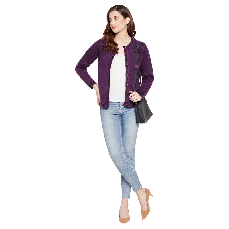 Duke Urban Women Full Sleeve Cardigan (SDS9609)