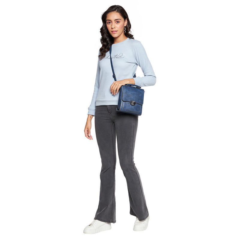 Duke Urban Women Full Sleeve Round Neck Sweatshirt (LFX889)