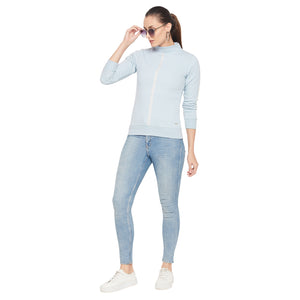 Duke Stardust Women Full Sleeve High Neck Sweatshirt (LFX770)