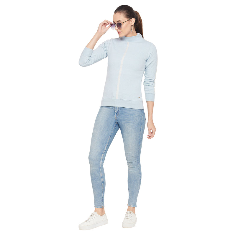 Duke Urban Women Full Sleeve High Neck Sweatshirt (LFX770)