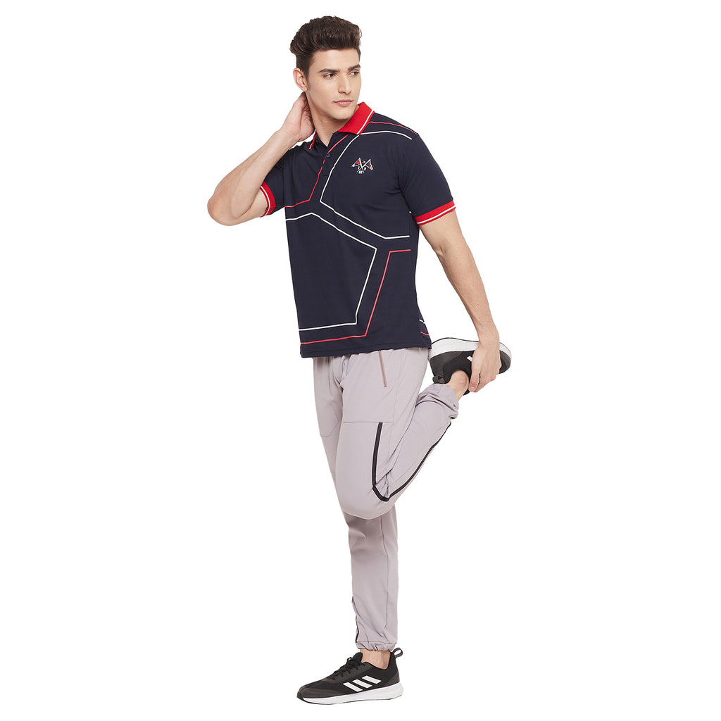 Duke Stardust Men Half Sleeve Sports T-shirt (GD1175)
