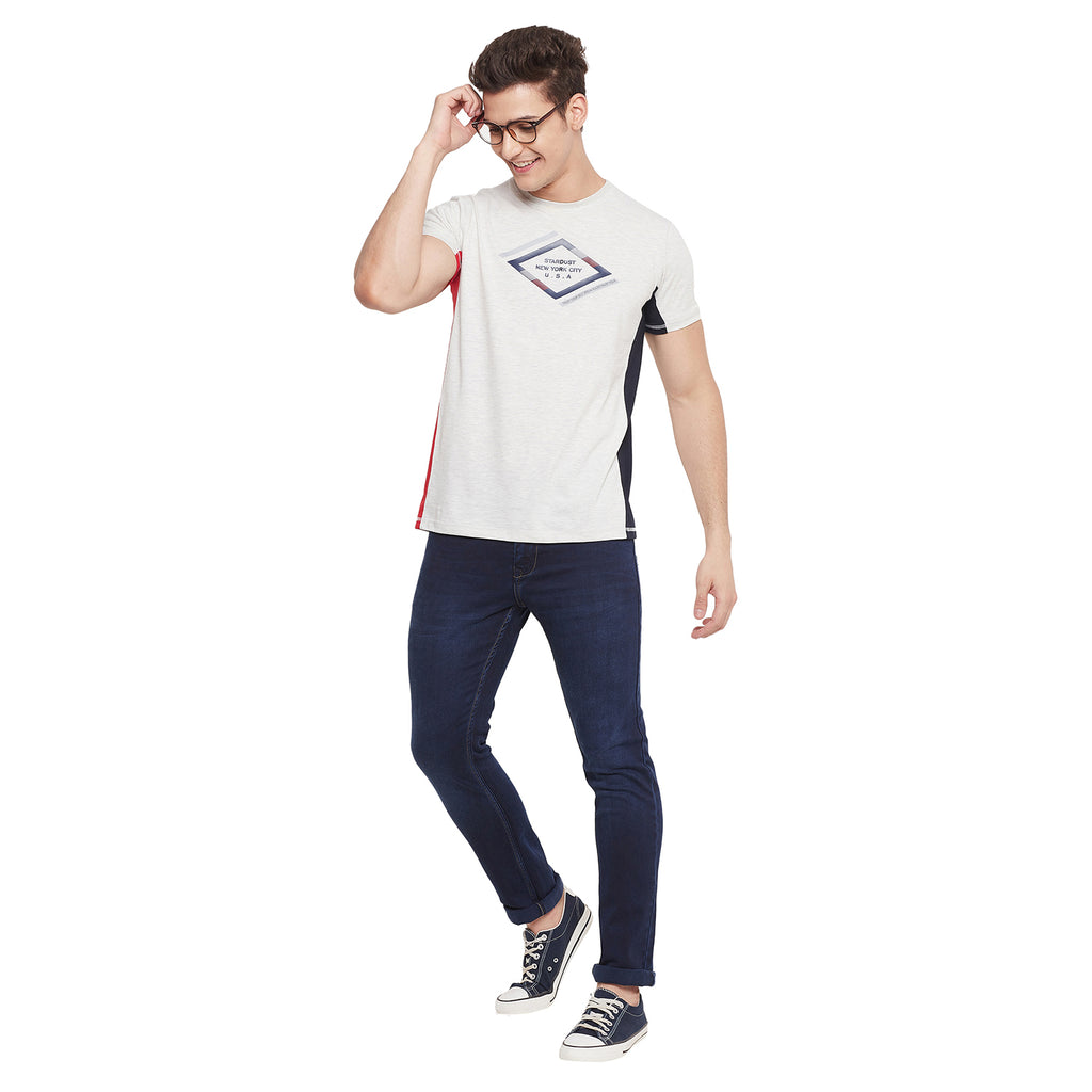 Duke Stardust Men Half Sleeve Cotton T-shirt (MTLF342)