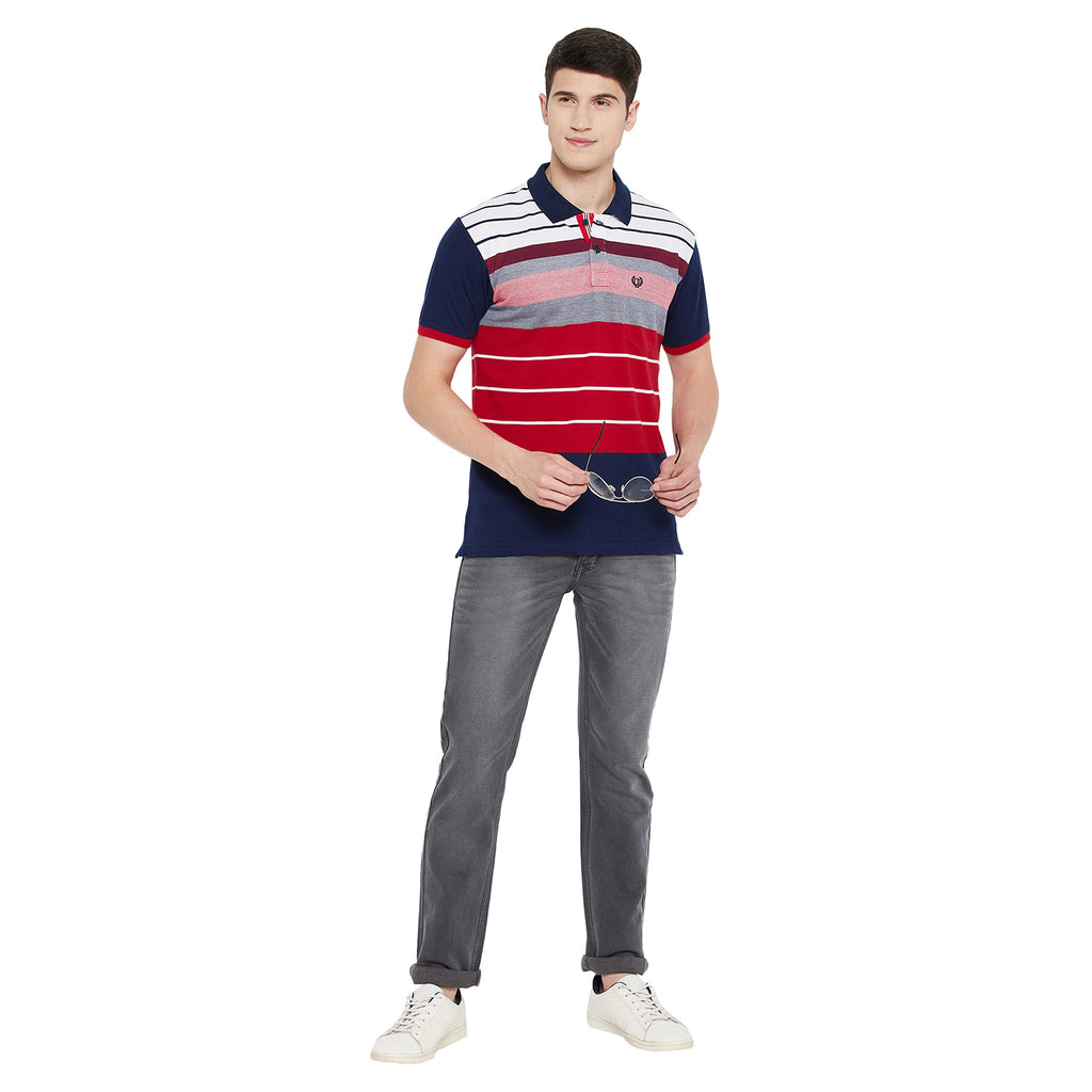 Duke Stardust Men Half Sleeve Cotton T-shirt (LF5306)