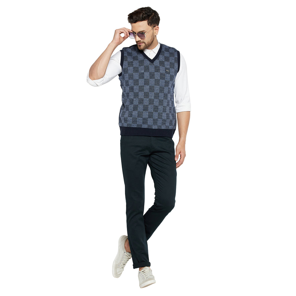 Duke Urban Men Sleeveless Reversible Sweater (SDS2035)