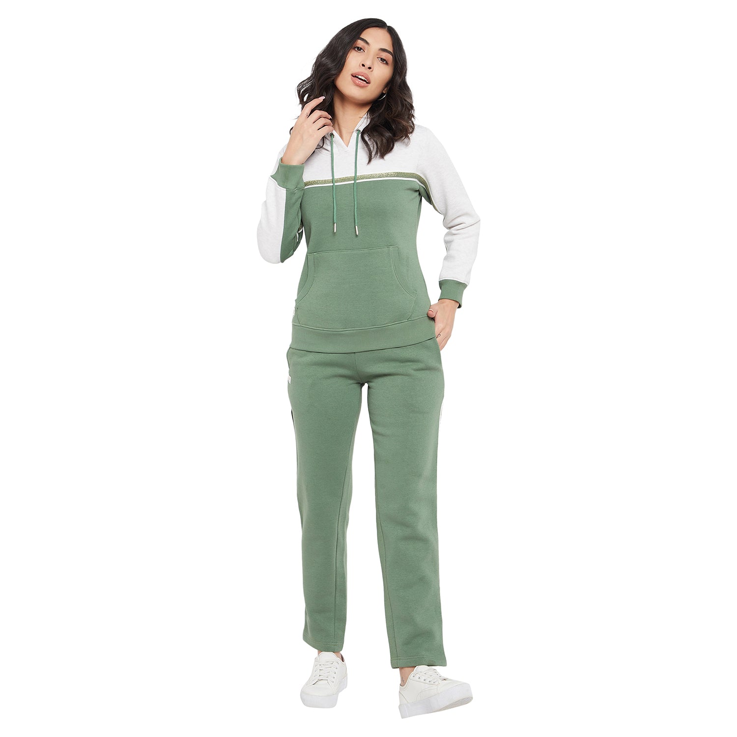 Duke Stardust Women Solid Track-Suit (LFX797)