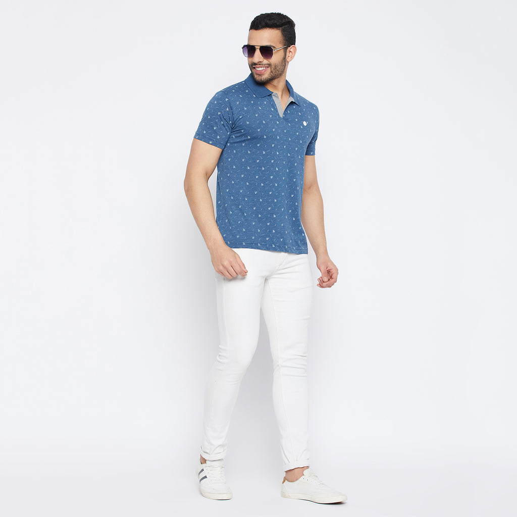 Duke Stardust Men Half Sleeve Cotton T-shirt (4040F)