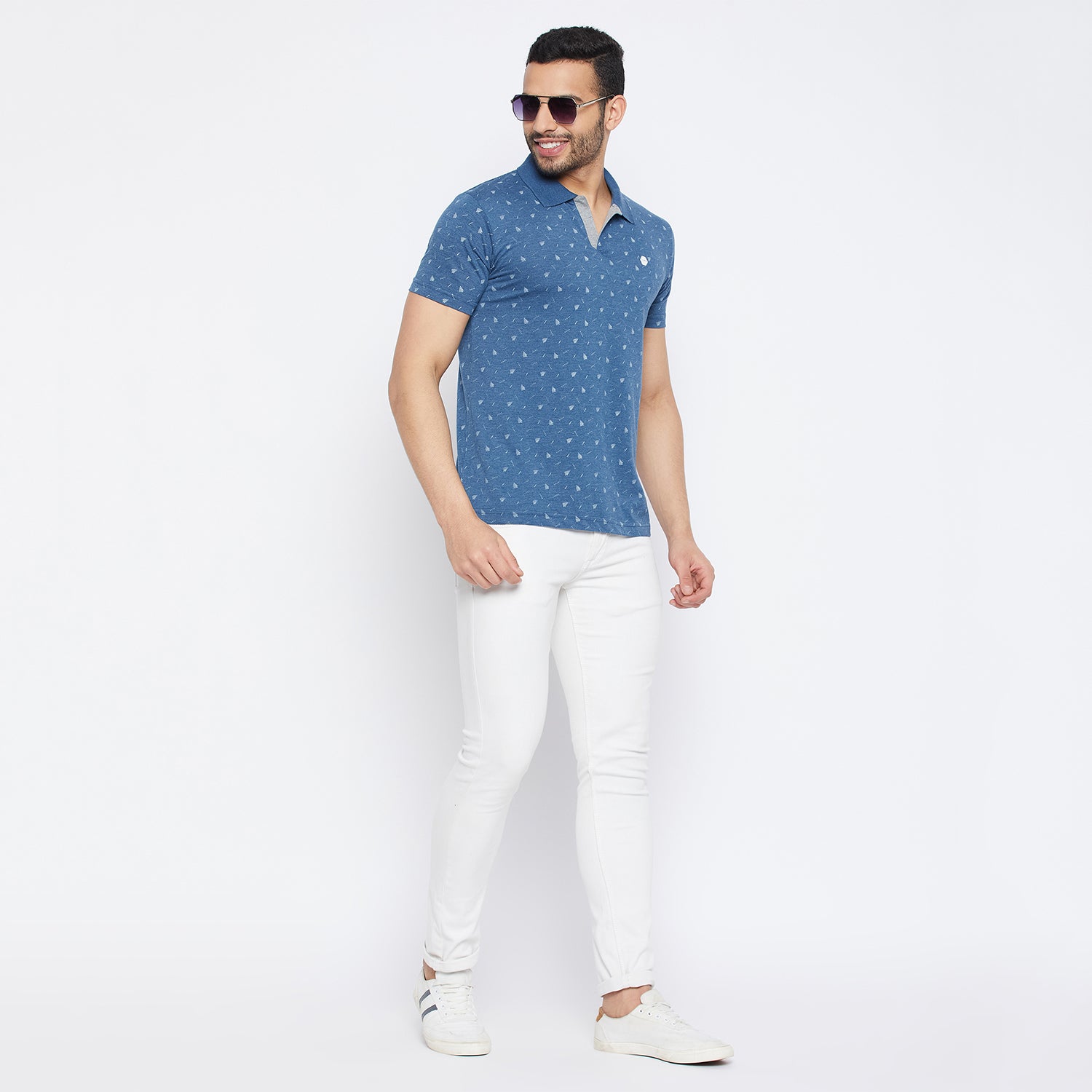 Duke Stardust Men Half Sleeve Cotton T-shirt (4040F)
