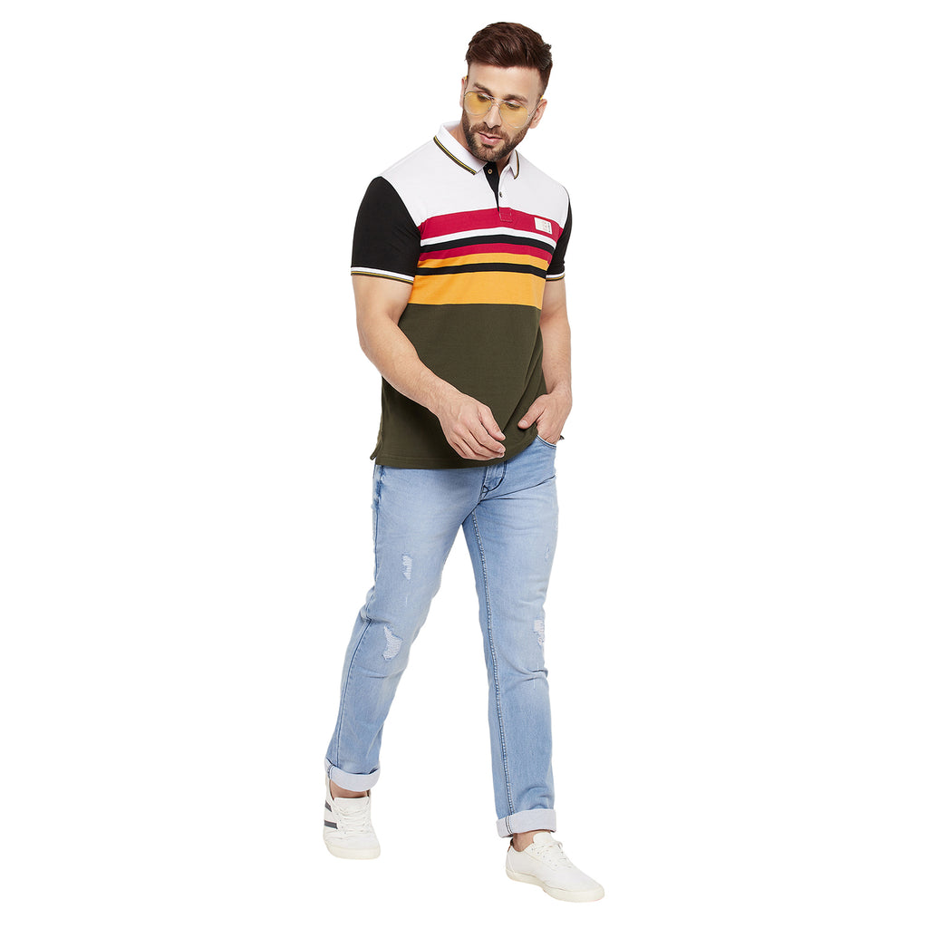 Duke Stardust Men Half Sleeve Cotton T-shirt (LF5305)