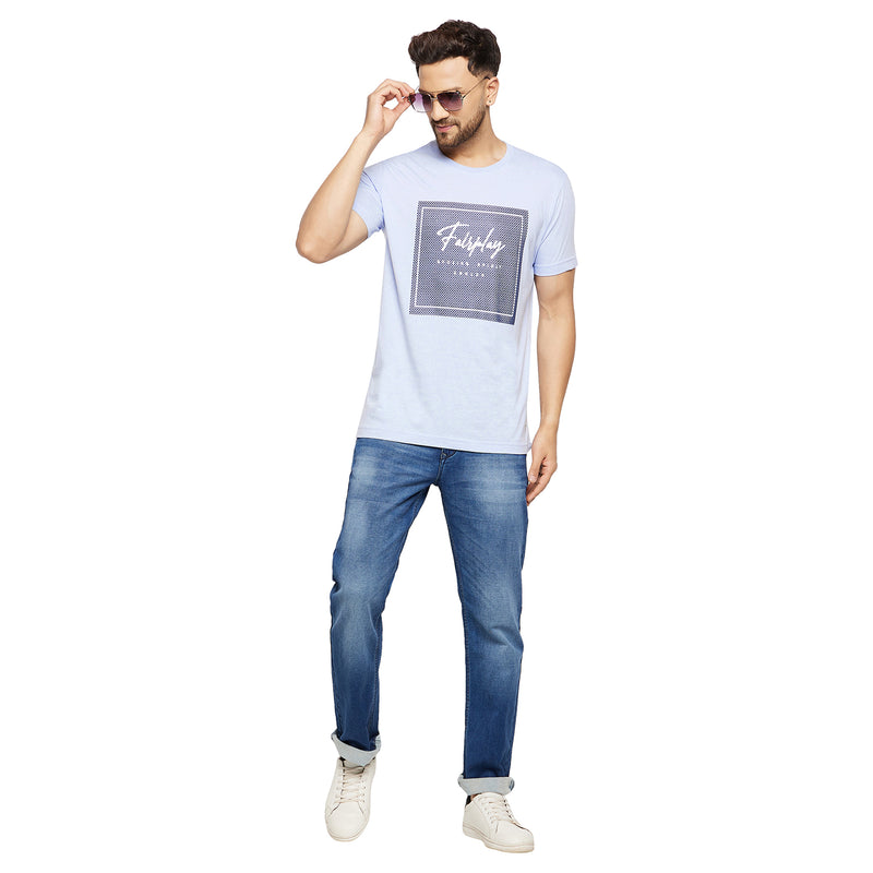 Duke Urban Men Half Sleeve Cotton T-shirt (LF5443)