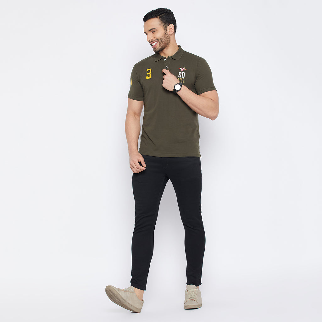 Duke Stardust Men Half Sleeve Cotton T-shirt (LF7040)