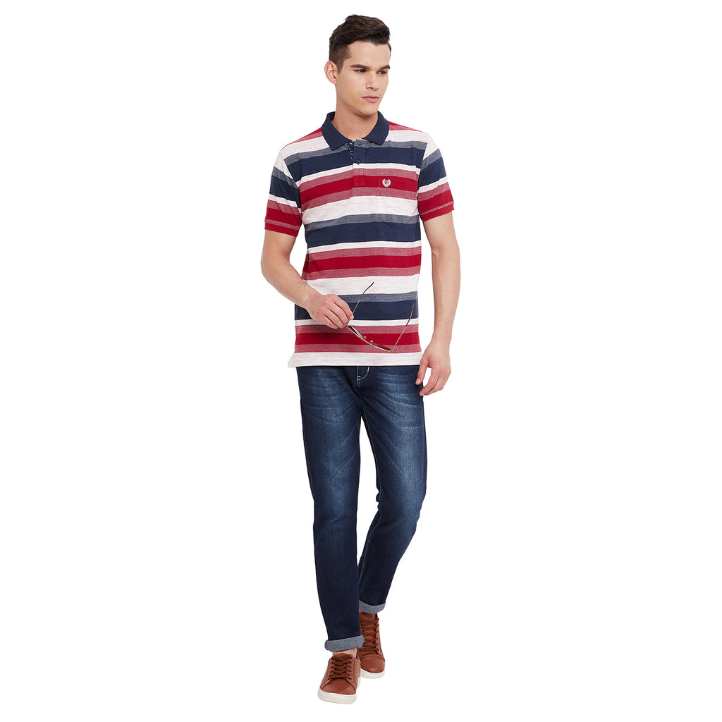 Duke Stardust Men Half Sleeve Cotton T-Shirt (LF5318)
