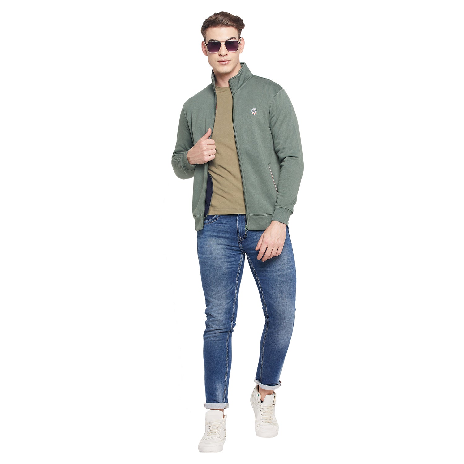 Duke Stardust Men Full Zipper Sweatshirt (LF3866)