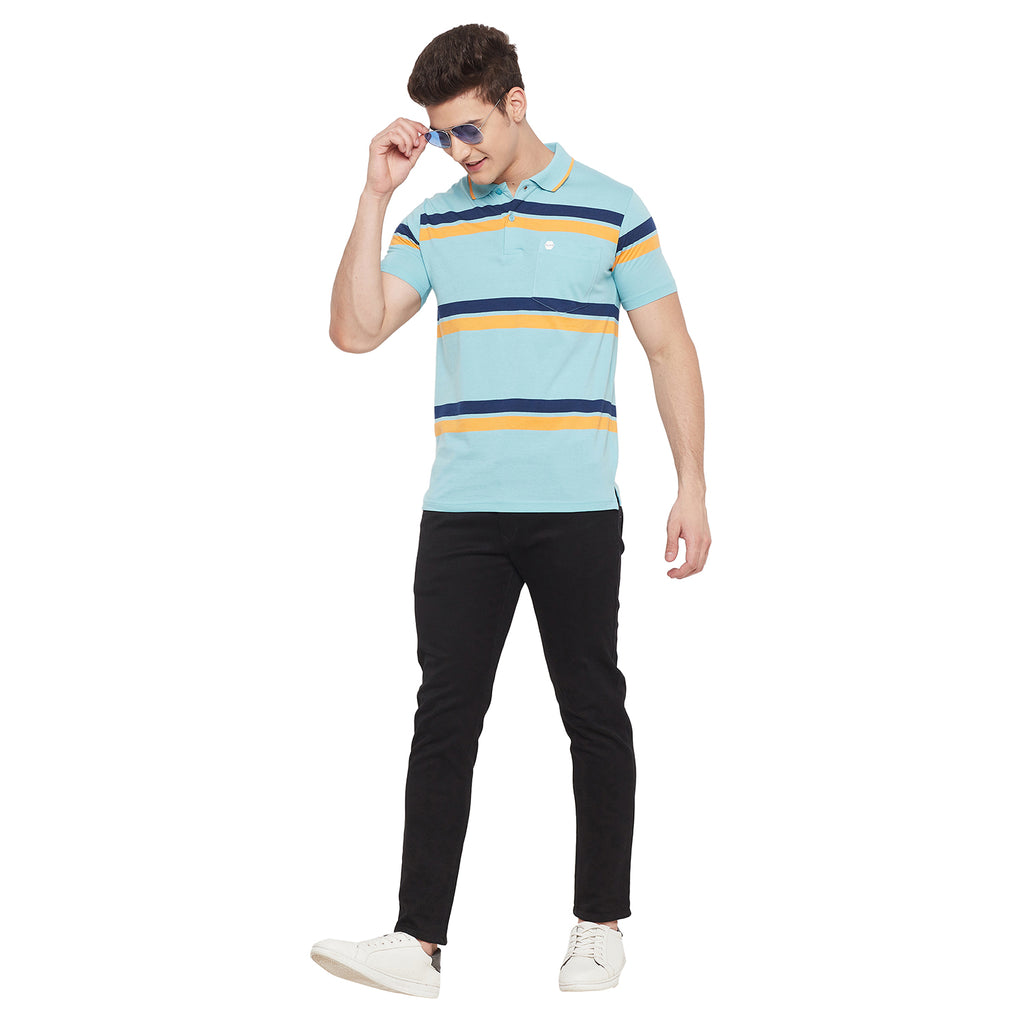 Duke Stardust Men Half Sleeve Cotton T-shirt (MTLF357)