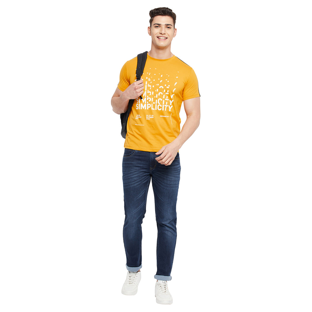 Duke Stardust Men Half Sleeve Cotton T-Shirt (LF5219)