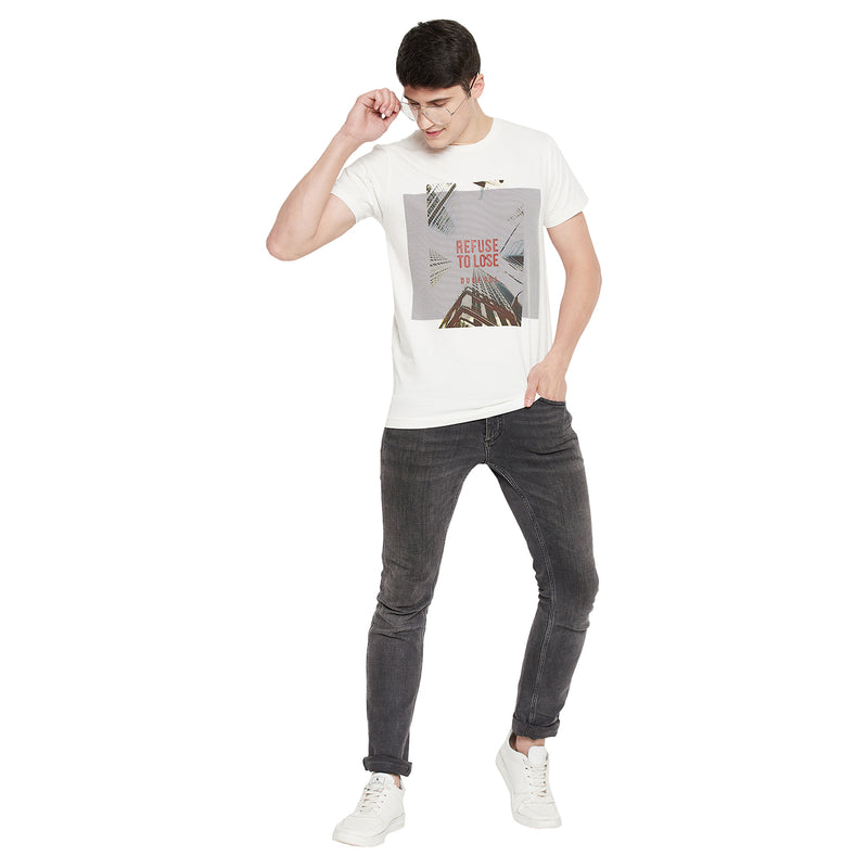 Duke Stardust Men Half Sleeve Cotton T-shirt (LF5214)