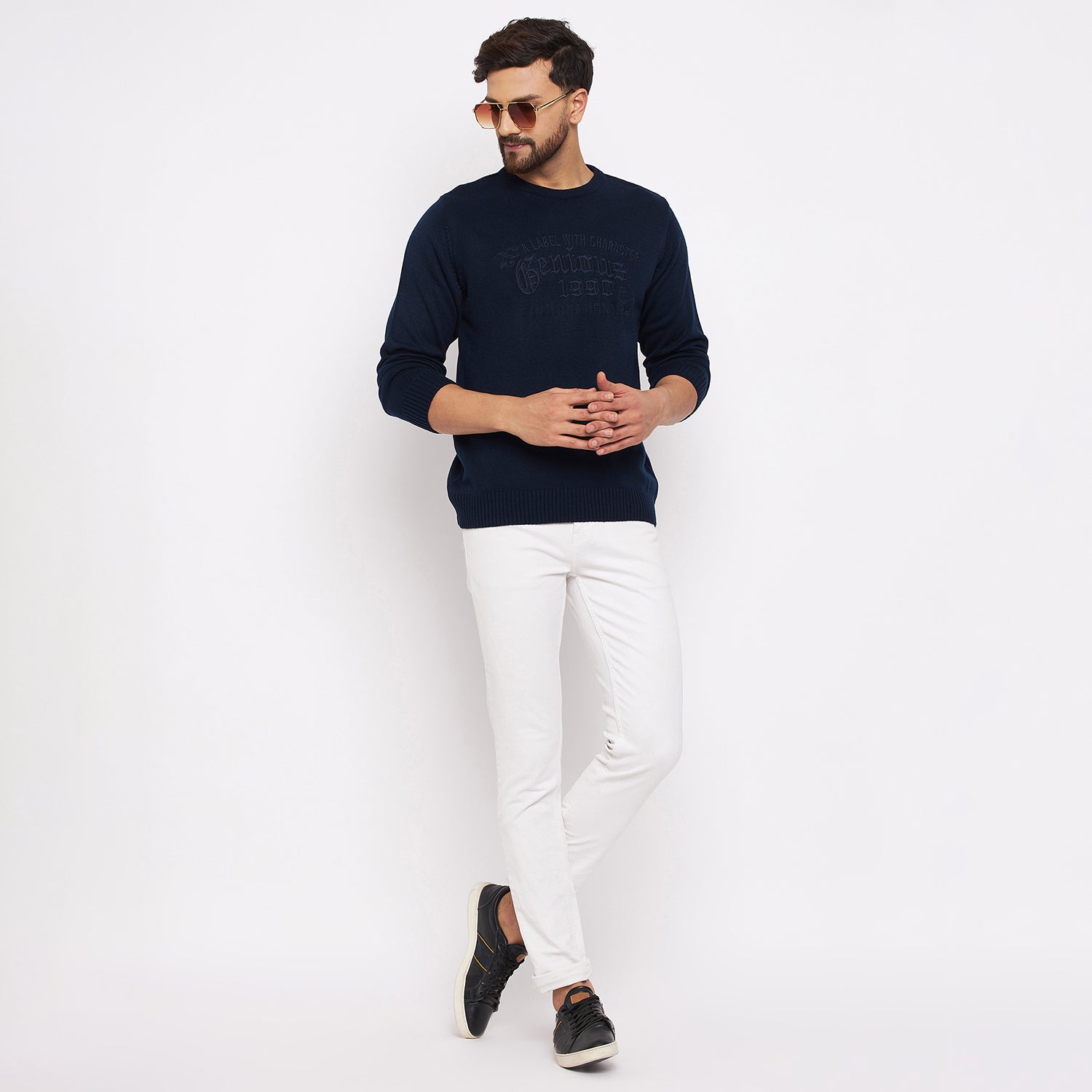 Duke Urban Men Full Sleeve Round Neck Sweater (SDS2022)
