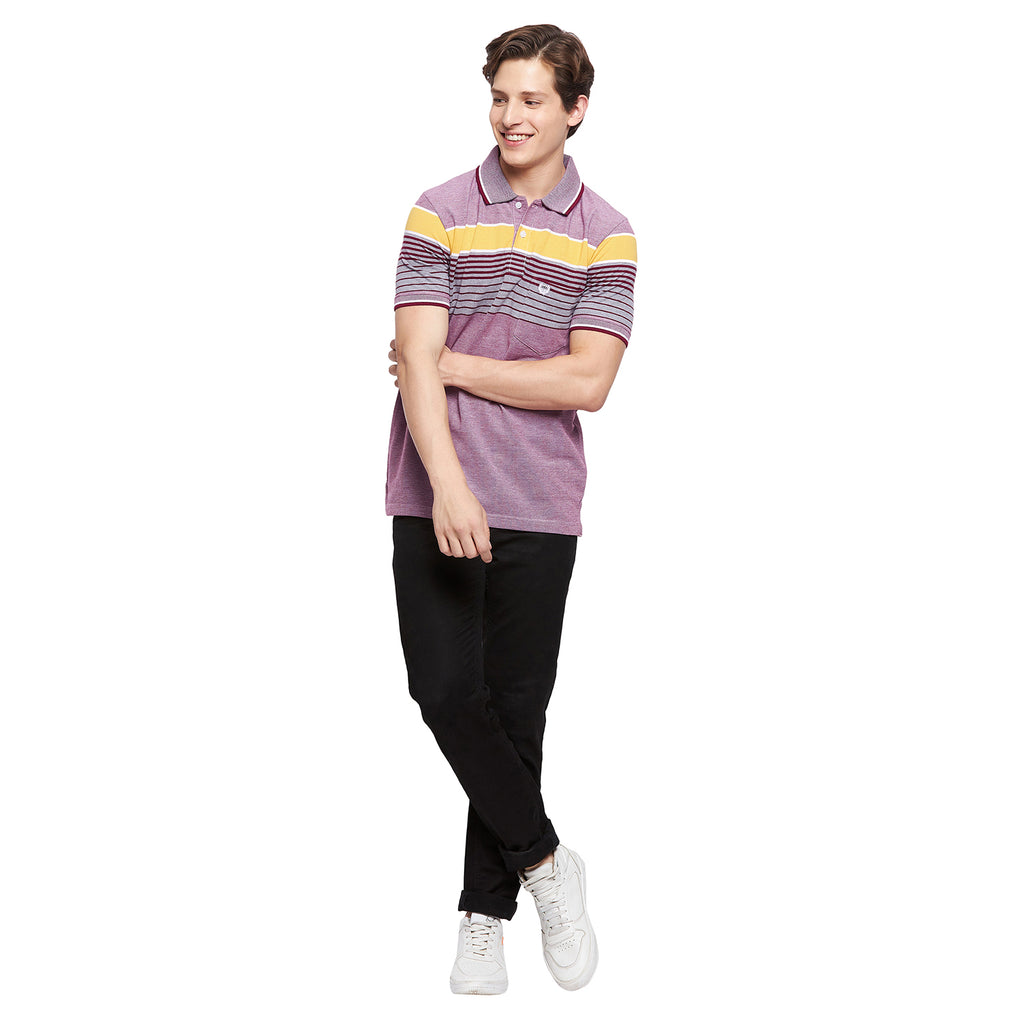 Duke Stardust Men Half Sleeve Cotton T-shirt (LF5395)
