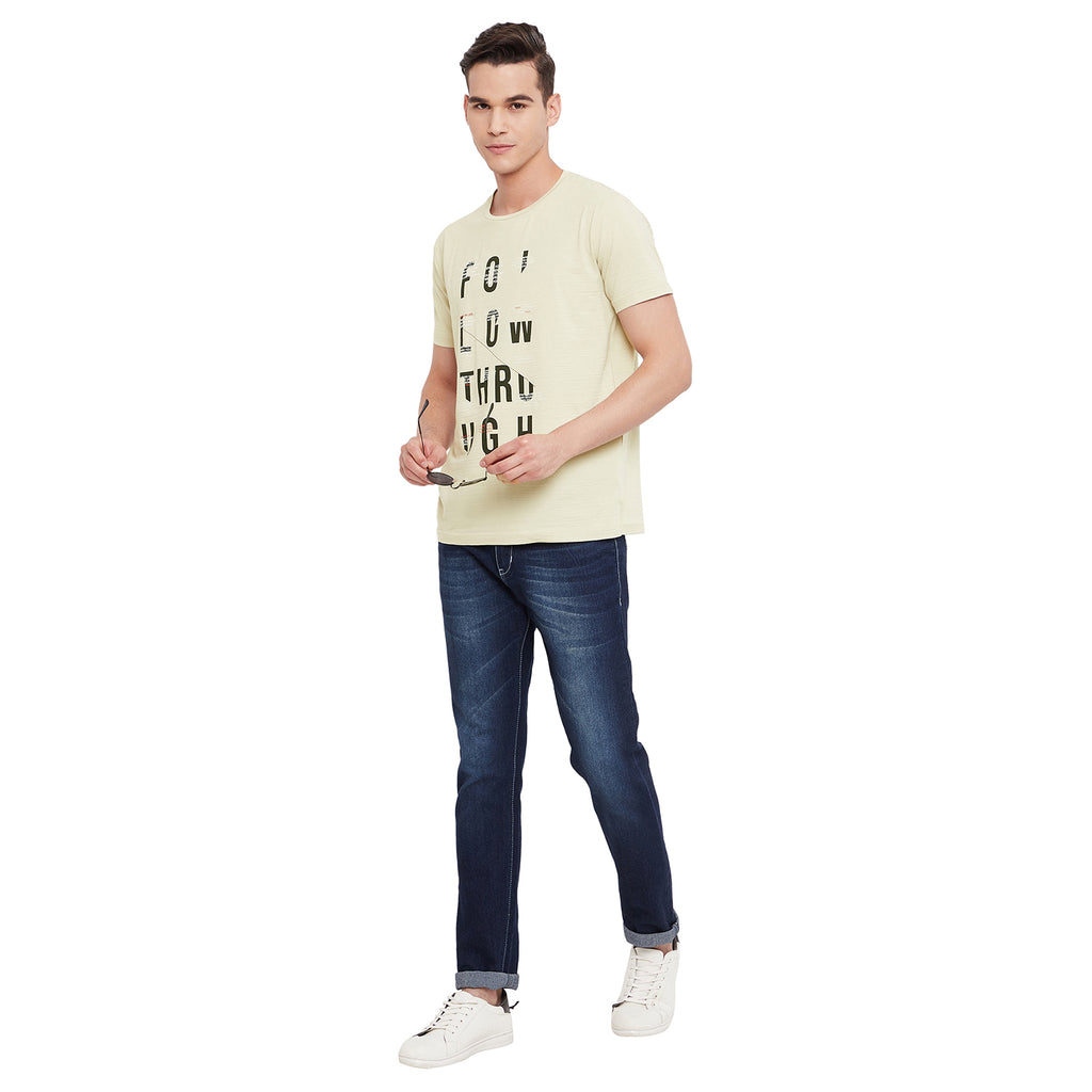Duke Stardust Men Half Sleeve Cotton T-shirt (LF5217)