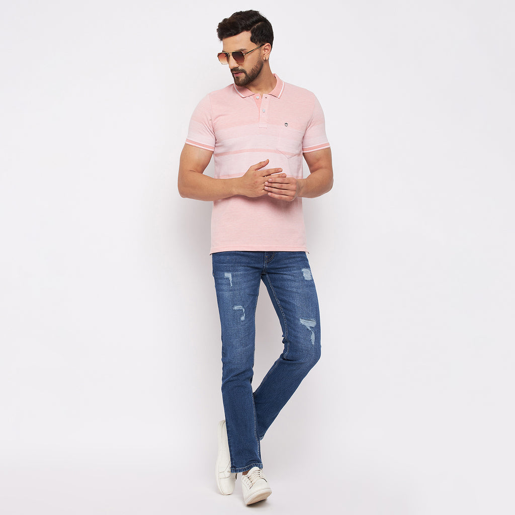 Duke Stardust Men Half Sleeve Cotton T-shirt (LF5380)