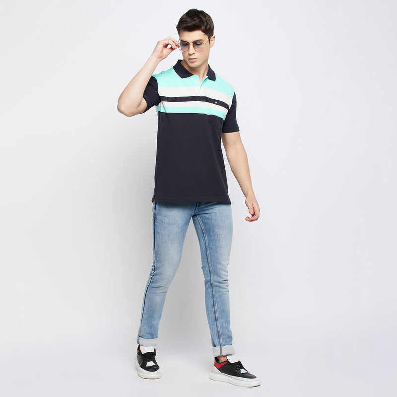 Duke Urban Men Half Sleeve Cotton T-shirt (LF7037)