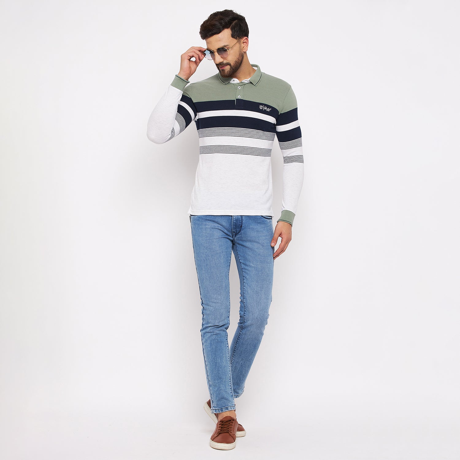 Duke Stardust Men Full Sleeve Cotton T-shirt (LF3963)