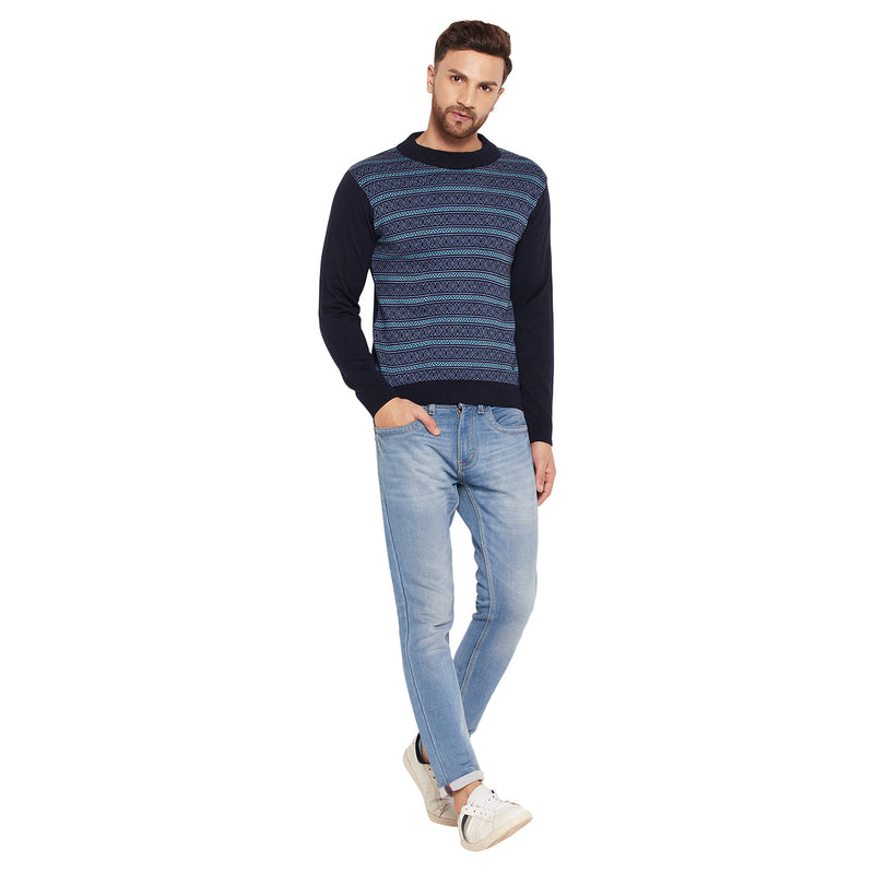 Duke Urban Men Full Sleeve High Neck Sweater (SDS8086)