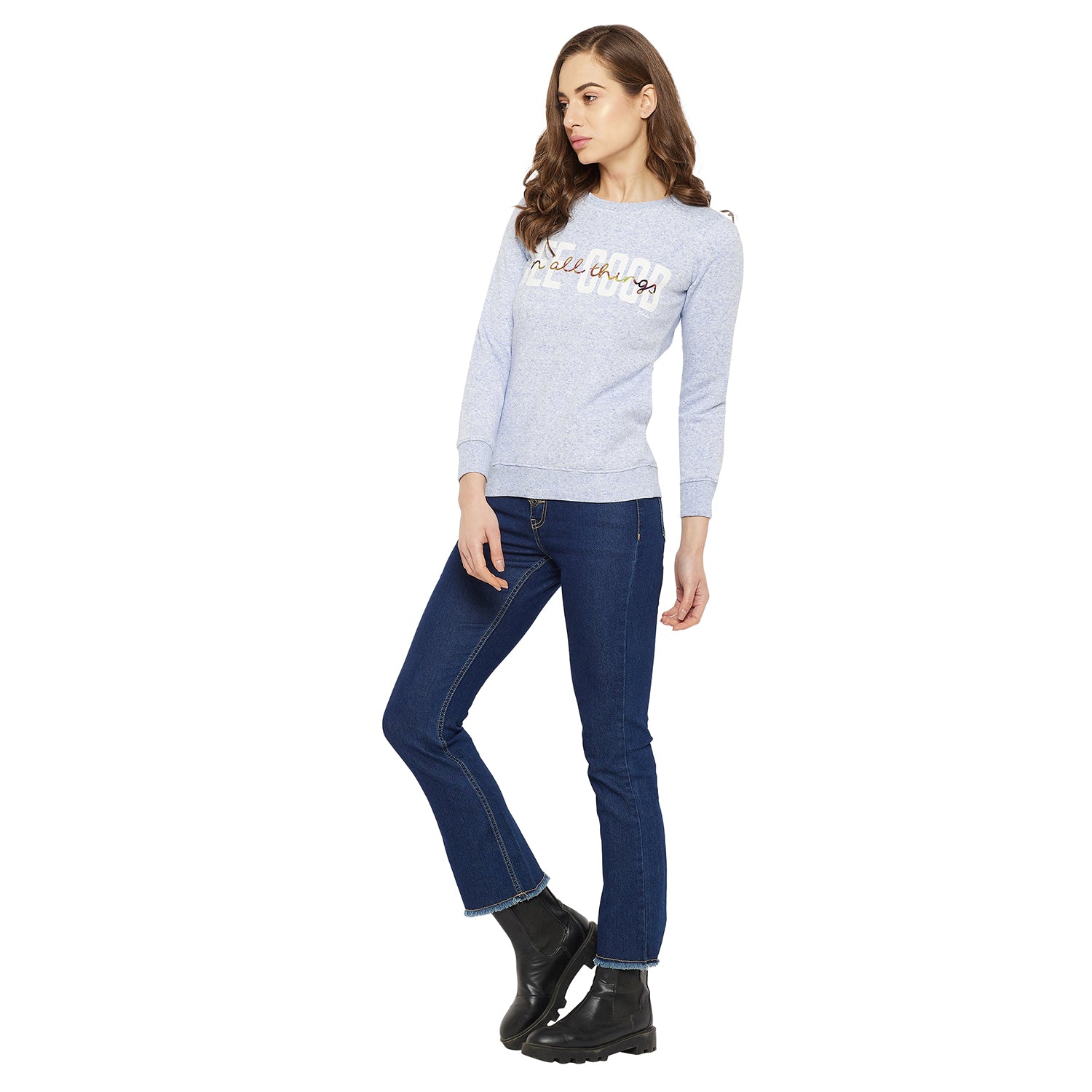 Duke Urban Women Round Neck Sweatshirt (LFX765)