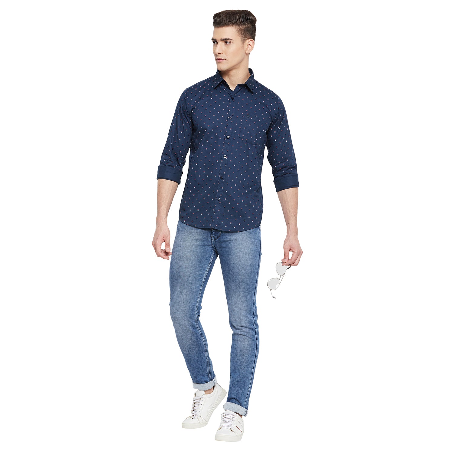 Duke Urban Men Full Sleeve Cotton Shirt (SD7PRTCQ)