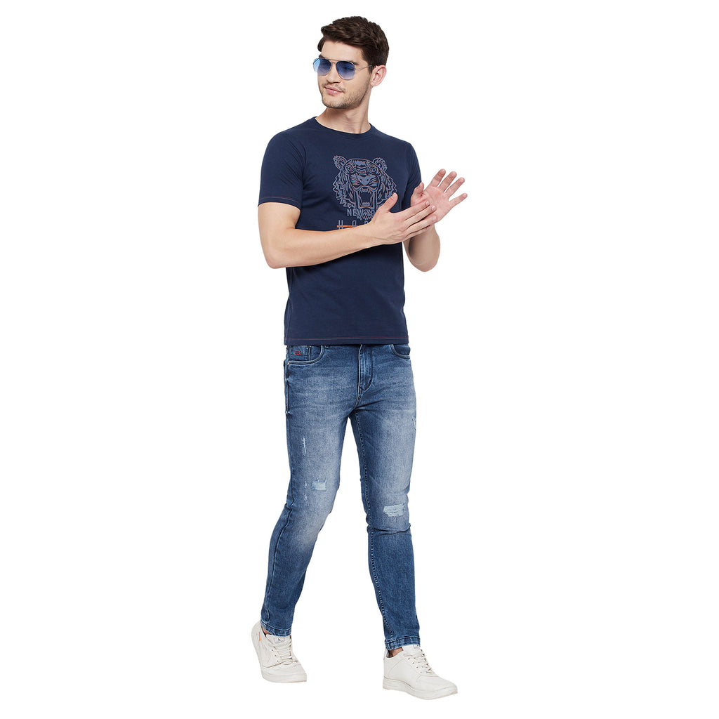Duke Stardust Men Half Sleeve Cotton T-shirt (LQ3906)
