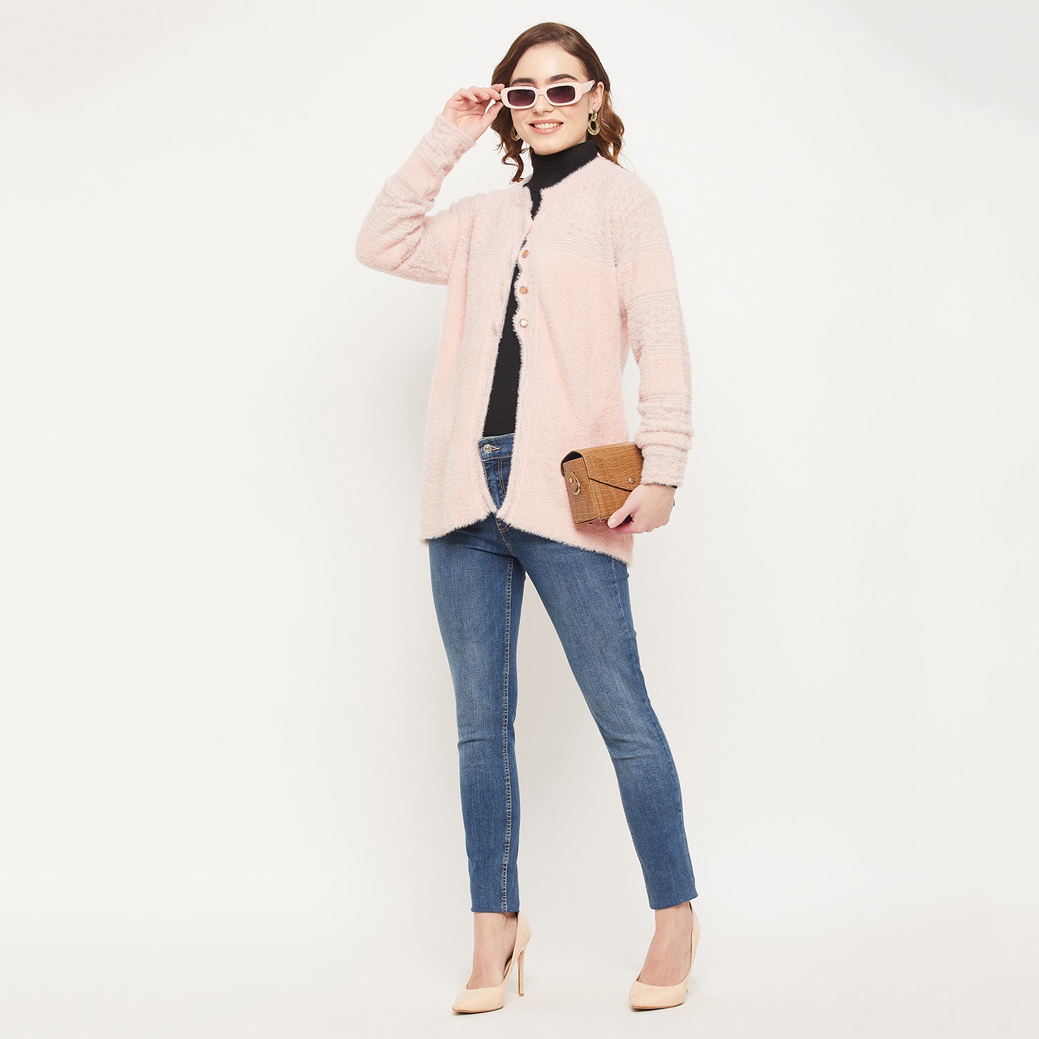 Duke Urban Women Solid Cardigan (SDS9721)